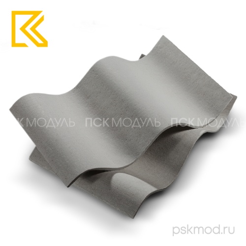 Шифер_Волна_серая_66