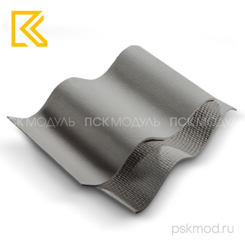 Шифер_Волна_серая_69